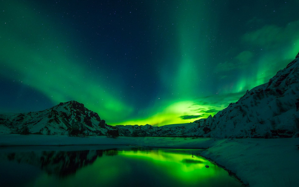 Nordlichter auf Island